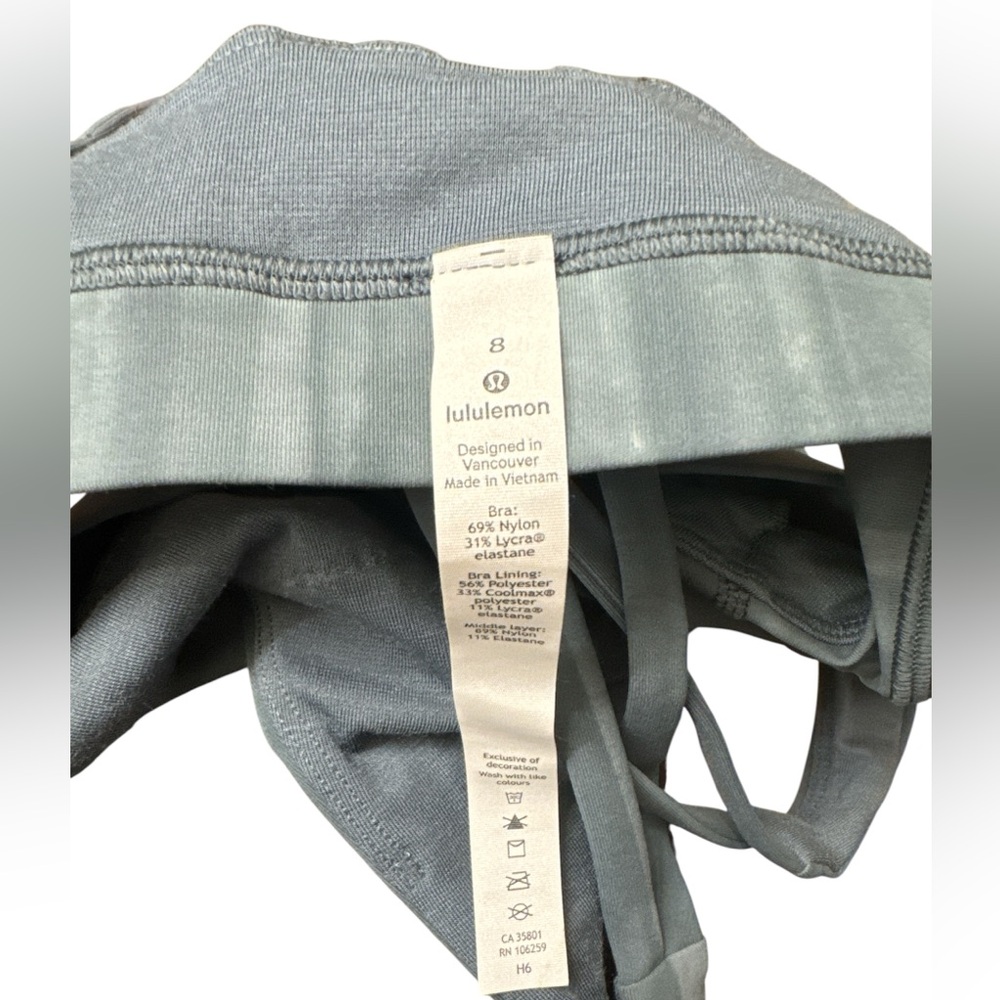 NWOT Lululemon Energy Bra *High Neck- Size 8 - Picture 5 of 7